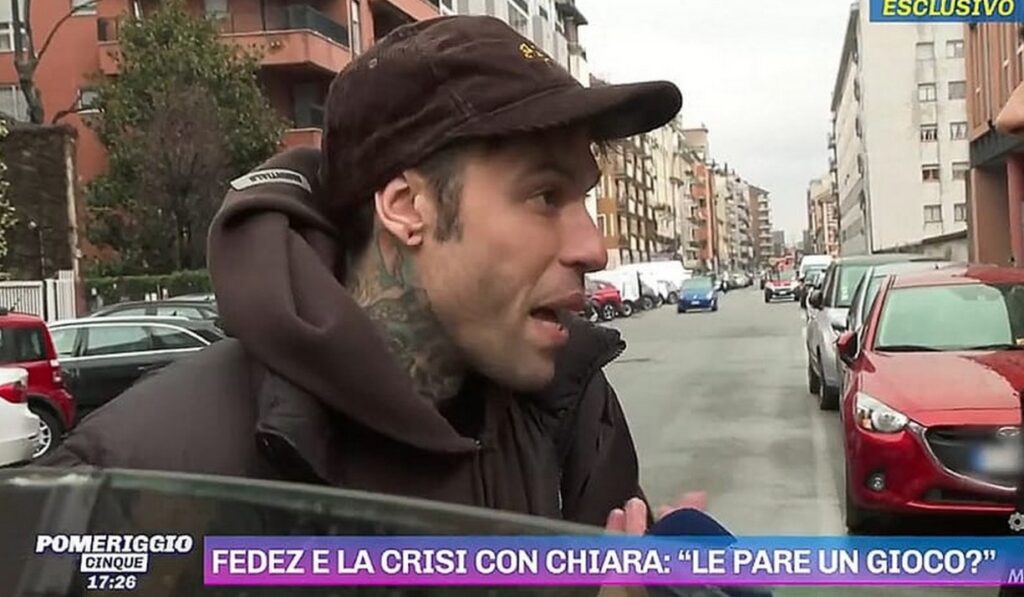 Fedez Pomeriggio 5