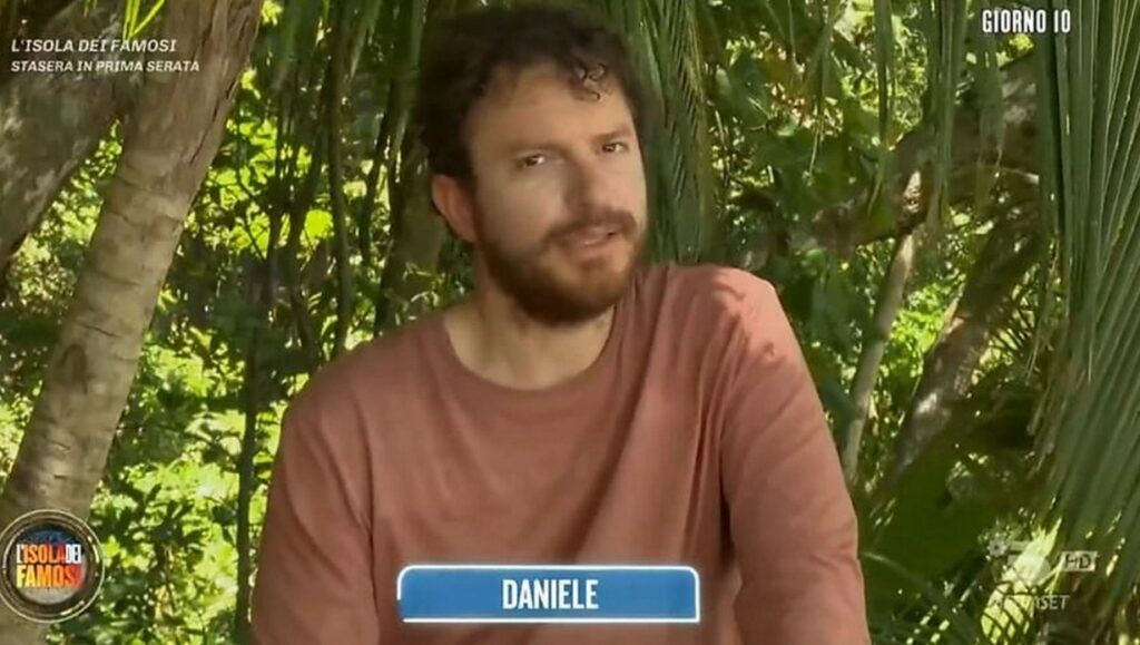 Daniele Radini Tedeschi Isola dei Famosi