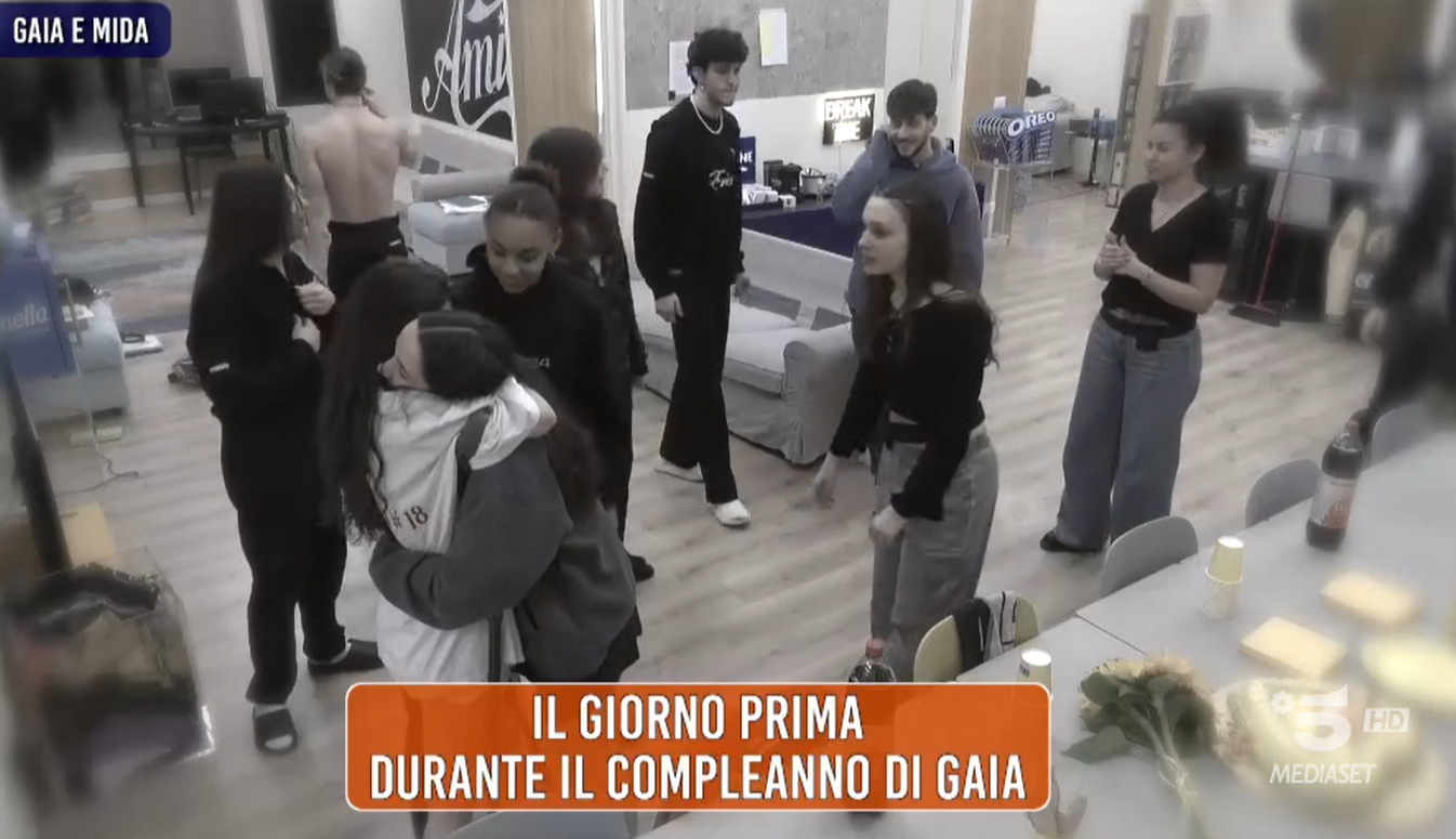 Amici 23, Mida non fa gli auguri a Gaia: ex in lacrime